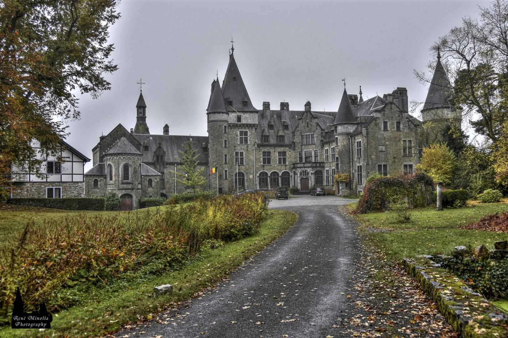Chateau de Froidcourt, Stoumont, Belgien